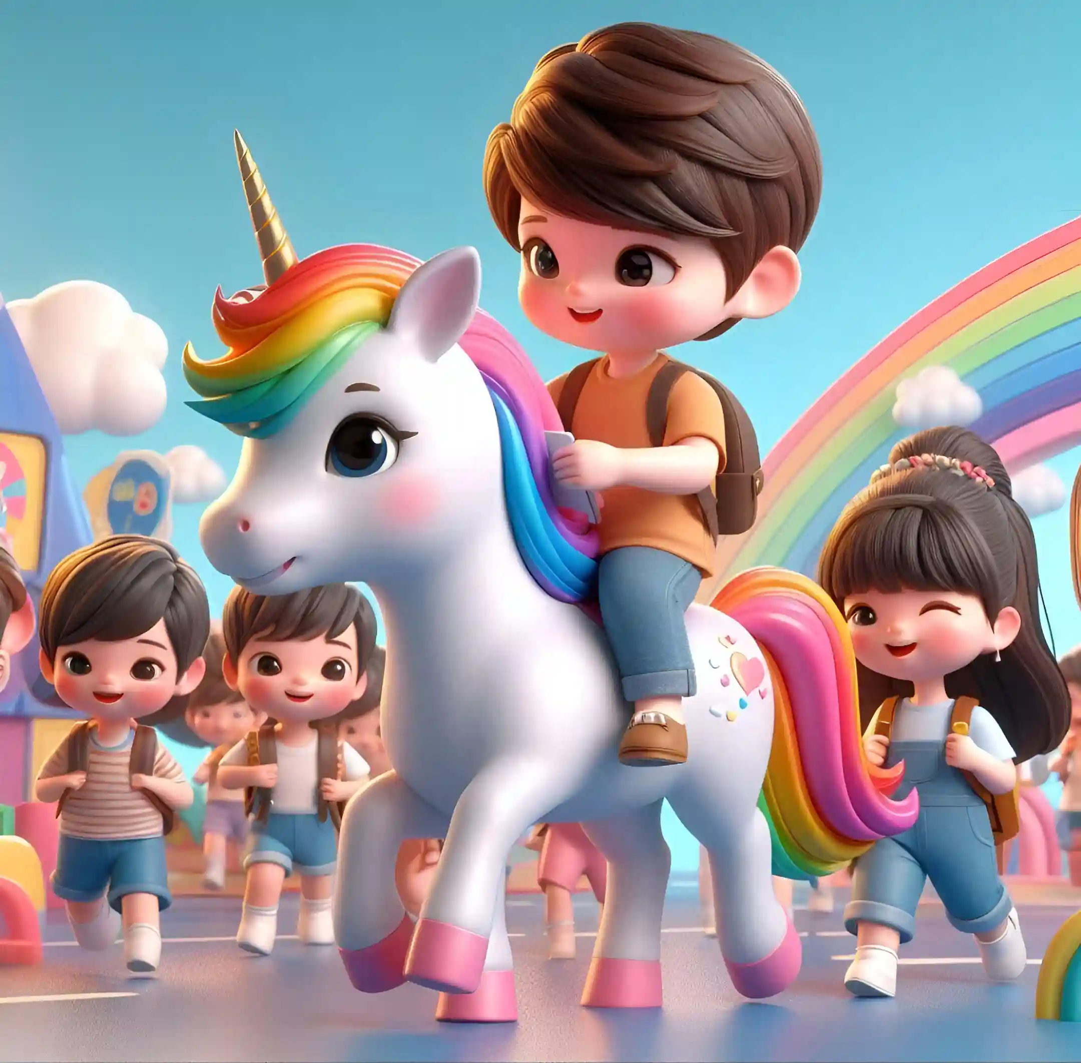 Unicorn Cartoon Image